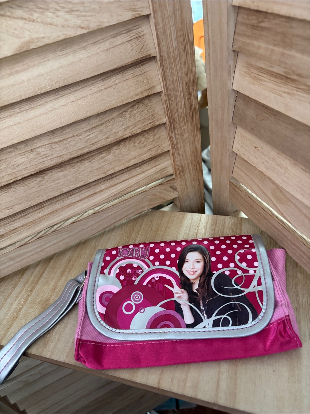 ICarly Wristlet Clutch with Photo Panel